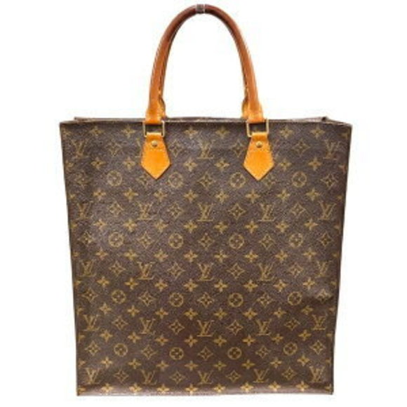 Louis Vuitton Tote Plat Sac Monogram Bag - Picture 1 of 8